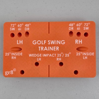 Gr8 Golf Swing Trainer Weighted Alignment Brick LH/RH With