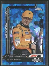 2025 Topps Chrome Sapphire F1 #132 Lando Norris GP Driver of the Day