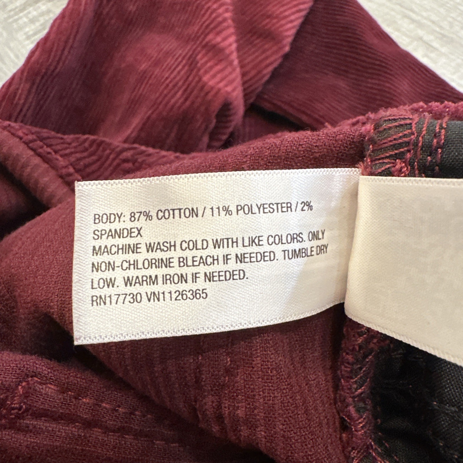 EUC Universal Thread Bootcut Corduroy Pants Women… - image 13