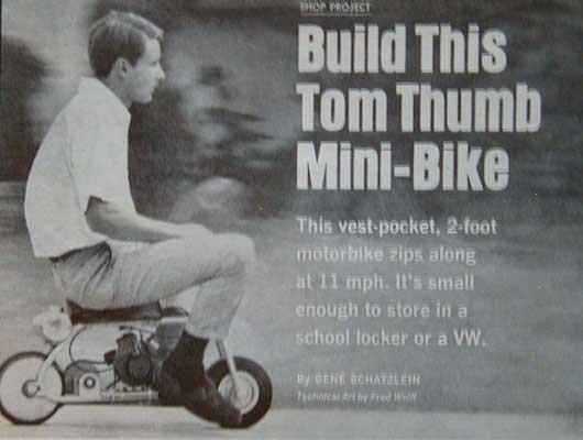 Micro Minibike 24" Mini Bike How-To build PLANS 3/4 hp