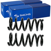 2X Sachs Fahrwerksfedern Vorne Passend FÜR Mitsubishi Pajero Links+Rechts