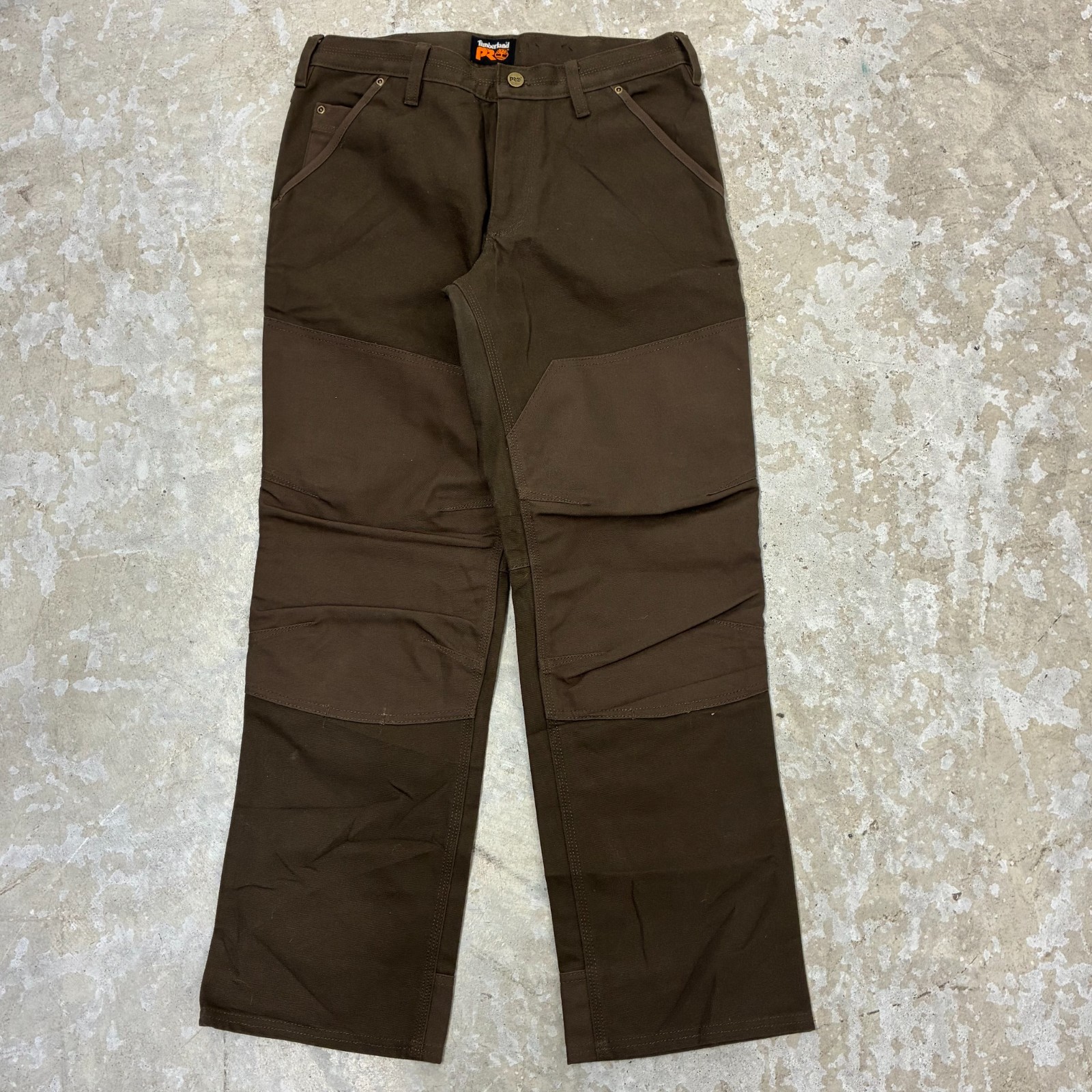 Timberland PRO Original Fit Work Pants Mens 32x30 Brown Rein
