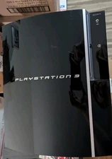 Sony PlayStation 3 Fat PS3 80GB Black Console Gaming System Only CECHL01