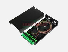 Fiber Optic Terminal Box 8 cores Desktop SC/APC with adapter pigtail Patch Panel