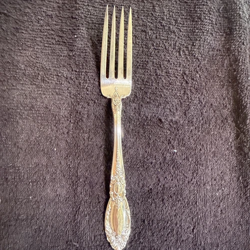 TOWLE KING RICHARD STERLING SILVER Lunch, Fork 7-1/4" vintage