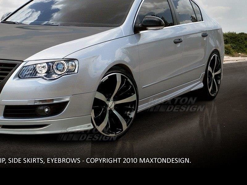 Bas de caisse VW Passat B6 3C Maxton aérodynamique anti-UV pour protection latérale