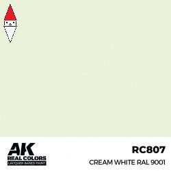 Vernice per Modellismo AK Interactive Cream White 17ml