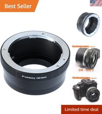 Olympus OM Classic Lens Adapter for Micro Four Thirds Cameras - Durable Metal