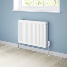 Flomasta Type 22 Double Panel Radiator White 700x500mm Central Heating Steel New
