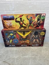 Mattel Masters of the Universe Origins Rulers of the Sun 3-Pack New 2022