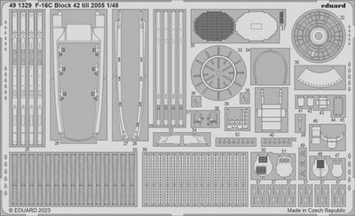 F-16C Block 42 till 2005 1/48 for KINETIC - Eduard 491329