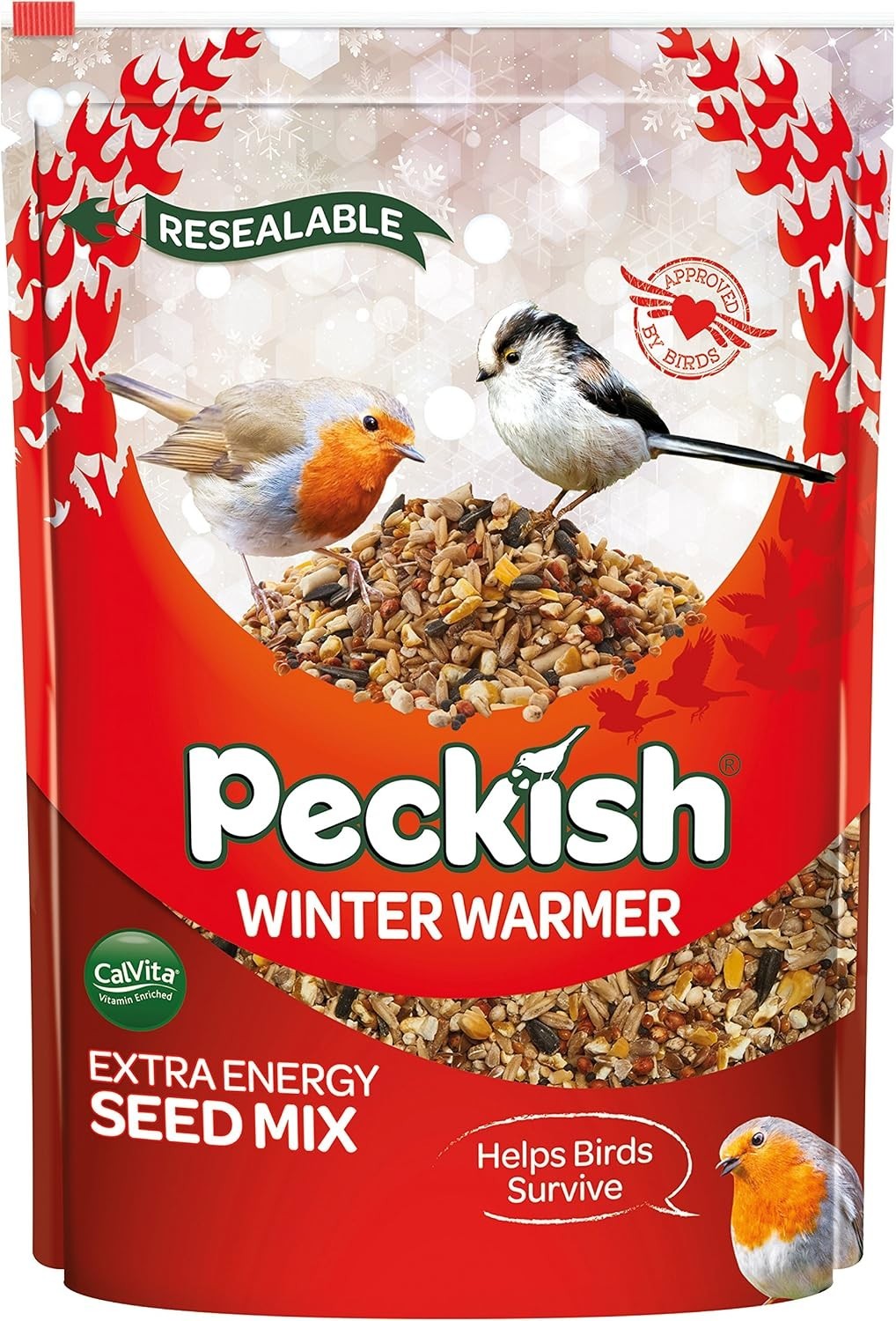 Peckish Winter Warmer Seed Mix (1Kg)