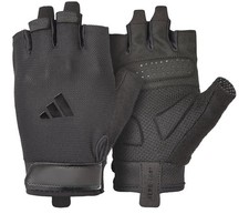 Adidas Women  s Essential Training Gloves Size M Black Brand New