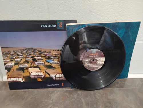 1987 Vintage 12" Vinyl Record - Pink Floyd - A Momentary Lapse of Reason Tested