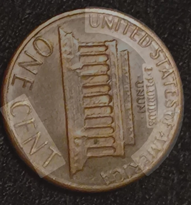 1985 DD Rim Error Penny Double Die - Image 4 of 4