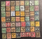 OLD LOT UNITED STATES U.S. PRECANCELS LOCAL TOWN & TYPE STAMP COLLECTION (675) +