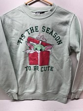 Star Wars Christmas The Child 'Tis The Season To Be Cute Sweatshirt XS Today’s