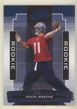 2005 Playoff Absolute Memorabilia Rookie Spectrum Blue David Greene #189 1t6