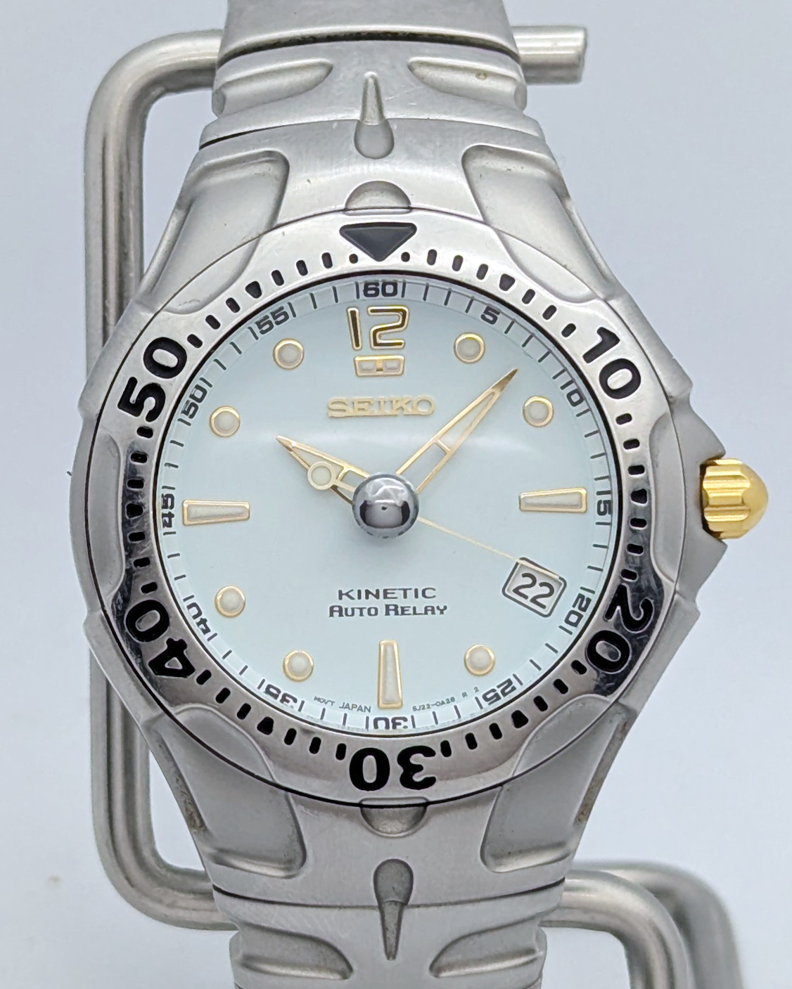 Seiko Kinetic Auto Relay 5J22-0A50 Diver 20 Bar Sleep/Wake | New Capacitor