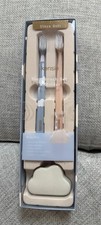 KENSIE 3 Piece Toothbrushes  Daisy Holder Set