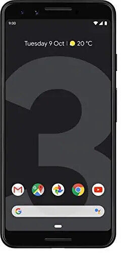 Google Pixel 3, 4GB RAM, 64GB Storage Android 9.0 Touchscreen Phone Colour Black - Picture 1 of 7