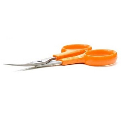 Madeira 4'' Stainless Steel Curved Scissors (MR024) - Fine Pointed Tip Clippers