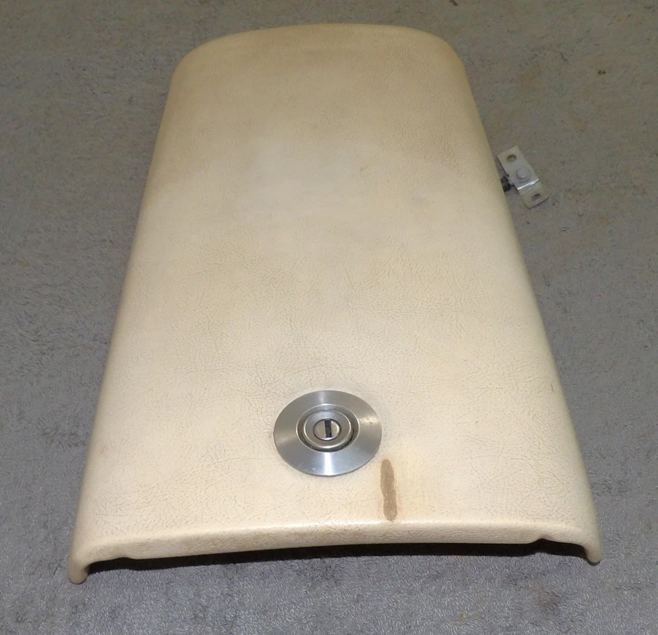 1961 1962 年福特 Thunderbird ORIG CONSOLE 顶盖臂休息门 + 带铰链 — 第 2/4 张图片