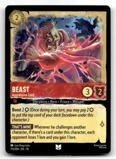 Beast - Aggressive Lord 113/204 Uncommon Whispers in the Well Lorcana TCG NM