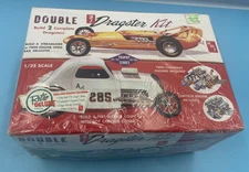 AMT  Double Dragster 3 in 1 Plus EXTRAS Plastic Model Kit AMT-646