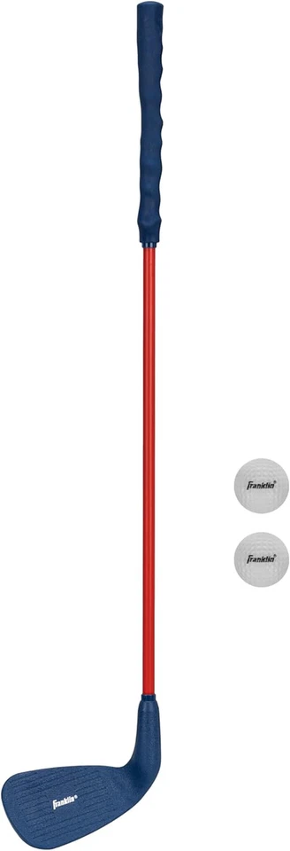 Kids Golf Set 28" Club with Oversized Head 2 Foam Balls Ergornomic Hand Grip - Image 2 of 4