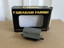 Graham Farish 373-250, 12 Ton Cattle Van L.M.S Grey, N Gauge