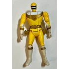 Vintage 1996 Bandai Power Rangers Zeo Yellow Ranger Flip Head Figure