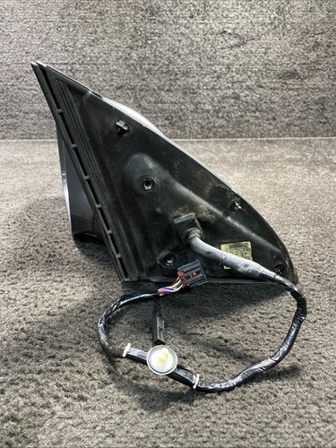 2014 Audi Q7 Left Side Power Door Mirror Heated W/ BSM OEM - Picture 6 of 8