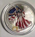 1999 1oz Silver Colorized American Eagle — photo 1