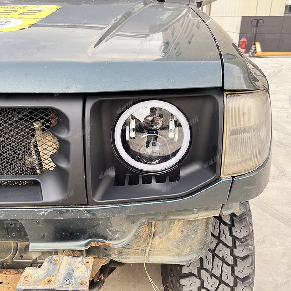 Cubierta de faros JDM RAYBRIG LÁMPARA AZUL para Mitsubishi Pajero Montero 92-99 Foto 3 de 4