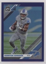 2019 Panini Donruss Optic Purple Prizm 22/50 Kerryon Johnson #35 12hh