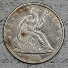 1876-P Seated Liberty Half Dollar XF Details #7FID