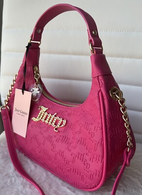 郁己へ(HOPE➕シークレット ) Juicy Couture “Obsession” Shoulder Bag - Pink Flash NWT | eBay