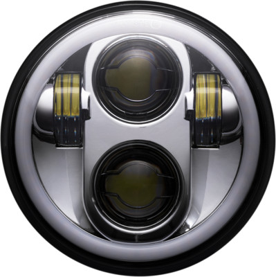 CUSTOM DYNAMICS CD-575-H-C FRONTSCHEINWERFER 5.75 HALO C HARLEY DAVIDSON XL 883 ...
