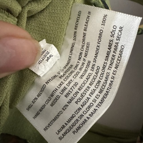 Agua Bendita x Target Damen Badeanzug grün Blumen Größe 2XL Tropical Urlaub - Bild 5 von 5