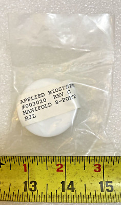 New Applied Biosystems 003020 Rev C Manifold 8-Port RJL