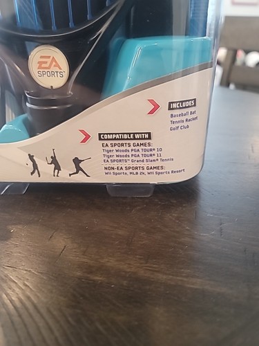 NUEVO EN CAJA EA SPORTS 3 EN 1 Paquete Deportivo Bate de Béisbol Raqueta de Tenis y Club de Golf Negro - Imagen 8 de 9