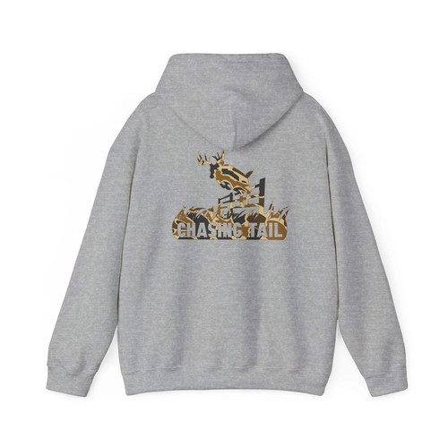 Duck Camo Chasing Tail Heavy Blend Hooded Sweatshirt - Picture 17 of 40