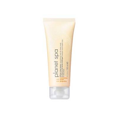PFLEGENDE MASKE NACKEN DEKOLLETÉ AVON PLANET SPA Shea aus Afrika