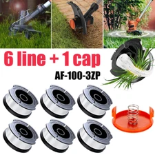 6-Pack For BLACK+DECKER AF-100-3ZP String Trimmer Line 30ft .065" Spool US Stock