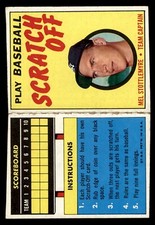 1971 Topps Scratch-Offs Baseball #22 Mel Stottlemyre EX