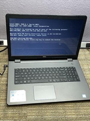Dell Inspiron 5759 17.3” i3 Laptop Missing Parts For Parts/Not