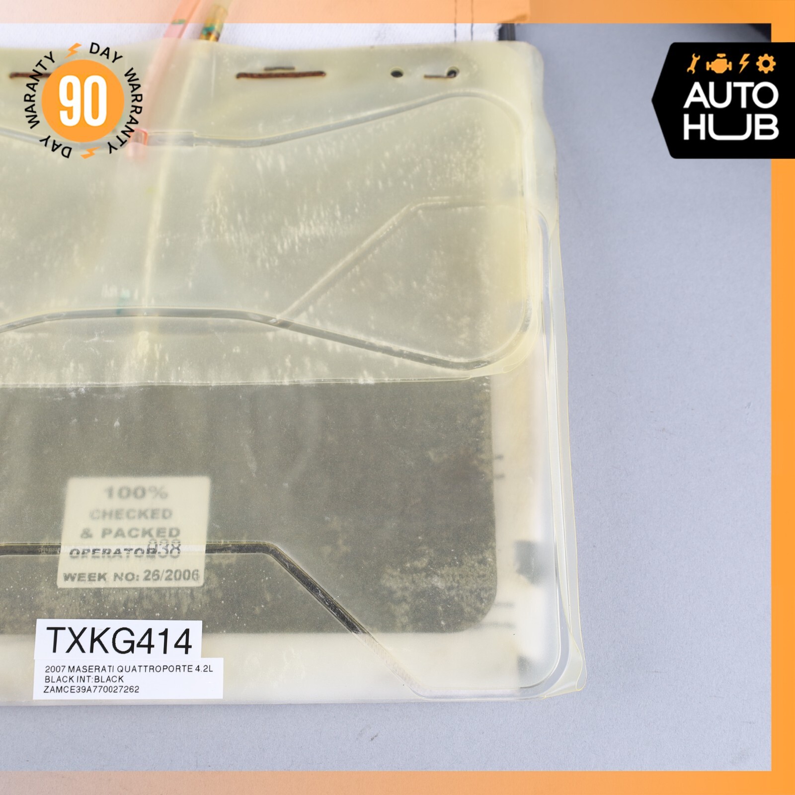 Maserati Quattroporte Front Right or Left Side Top Upper Seat Bladder Bolster