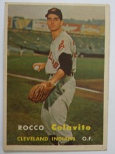 Baseball Rocco Colavito - clean card - I'm only  owner.