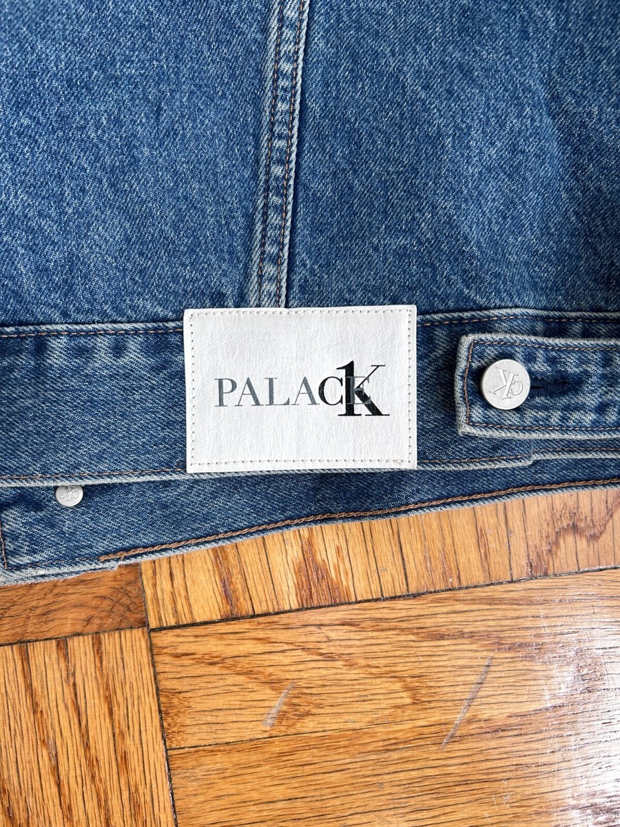 Palace SS22 Calvin Klein Indigo Denim Jacket*Size Large*Worn once